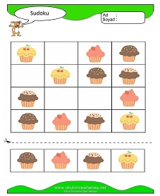 Sudoku Çocuk Bulmacaları